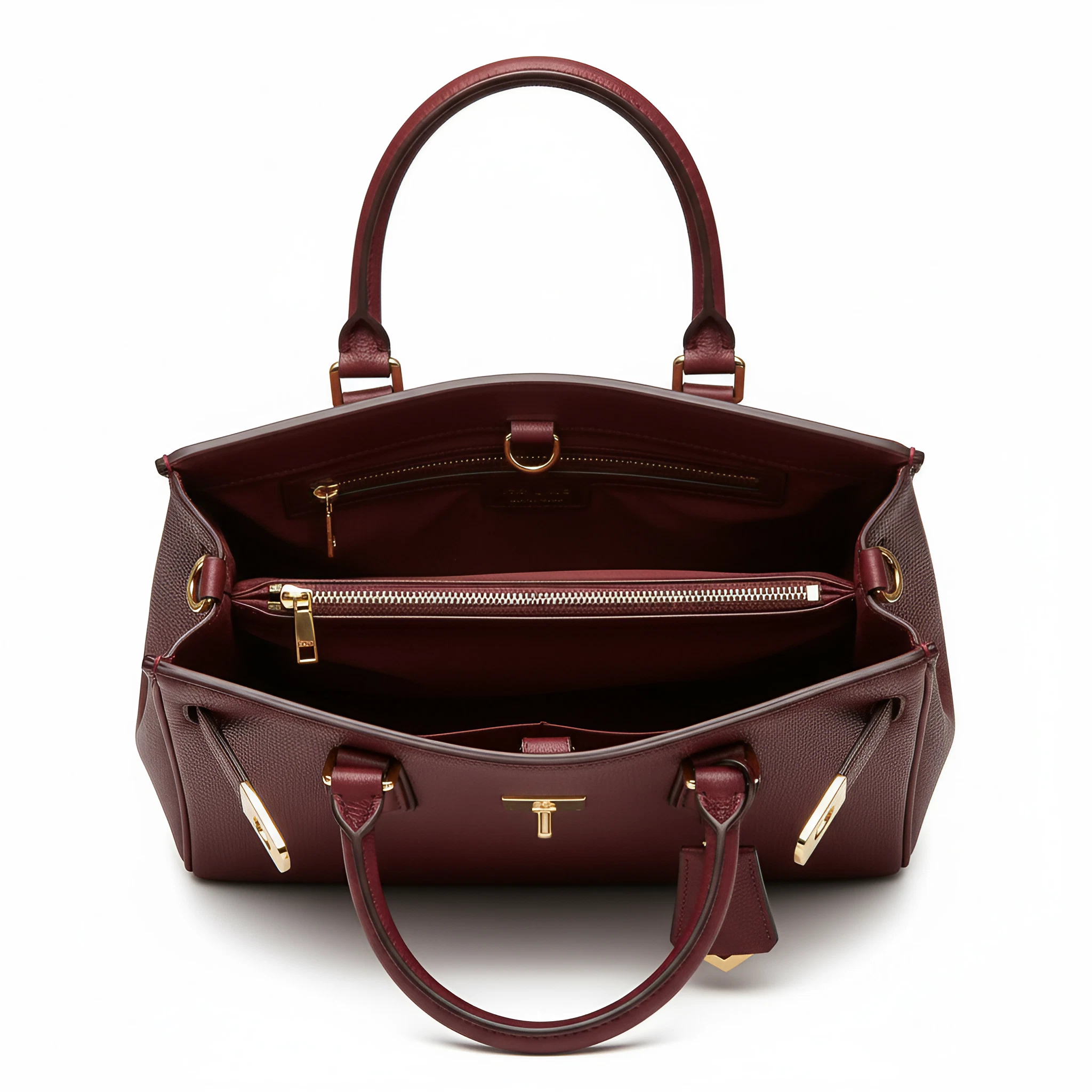 The Metropolitan Classic Vegan Leather Tote - 图片 5